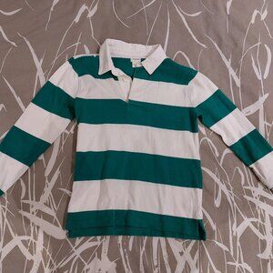 J.Crew CrewCuts Boys Polo Rugby Shirt Collared long sleeves
